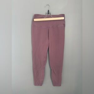 lululemon leggings high rise, 23” inseam, light pink/dusty rose size 6